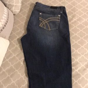 Blue Flare Jeans